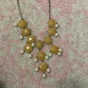 Dangle statement necklace